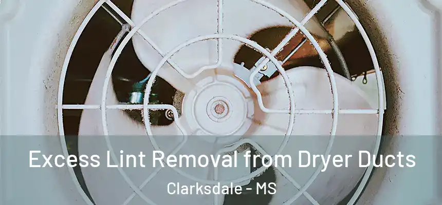  Excess Lint Removal from Dryer Ducts Clarksdale - MS